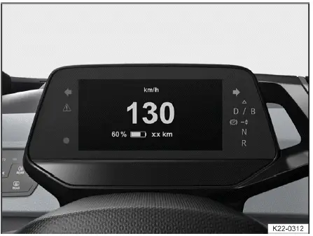 Volkswagen ID.4 digital cockpit display instrument cluster overview high resolution screen