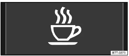 Volkswagen ID.4 driver fatigue detection warning icon dashboard display